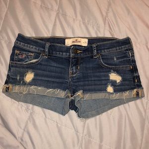 Hollister jean shorts